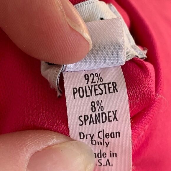 Cache One Shoulder Rhinestone Beaded Draped Cocktail Mini Dress Pink Size XS - Picture 4 of 6